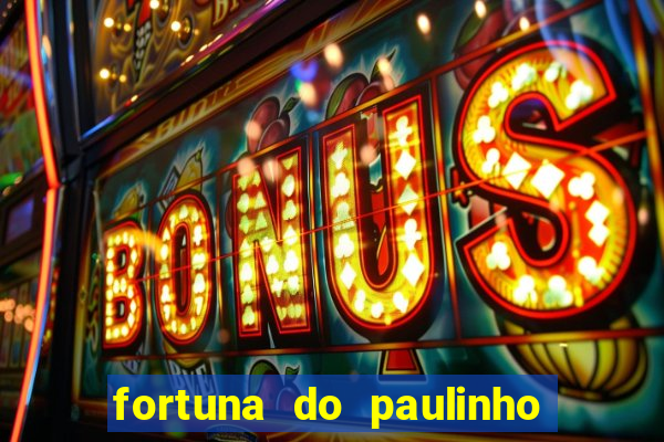 fortuna do paulinho do roupa nova