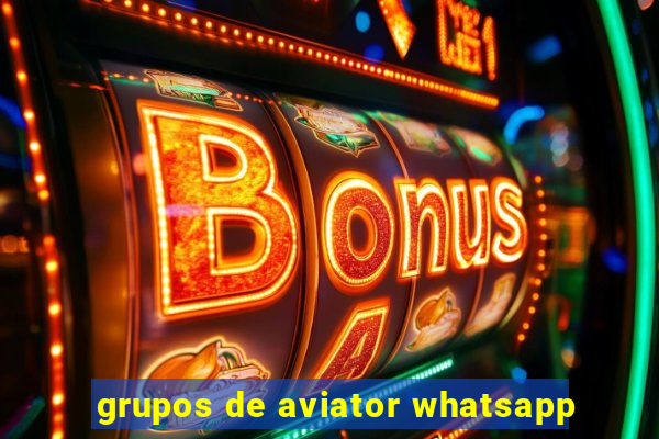 grupos de aviator whatsapp